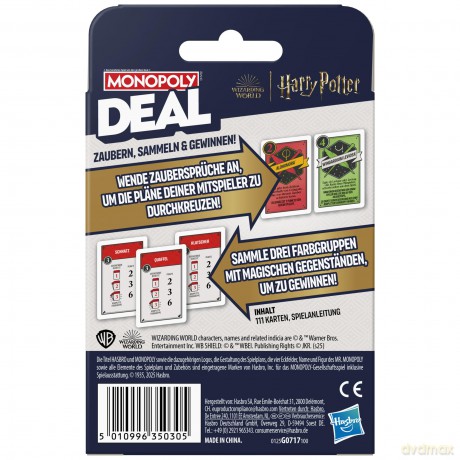 Monopoly Deal Harry Potter