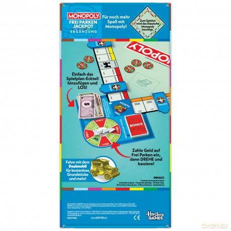 Monopoly Ergnzung: Frei Parken JackpotP10SpielwarenDIVERSE530179526014.99107.02.20250571234 87210