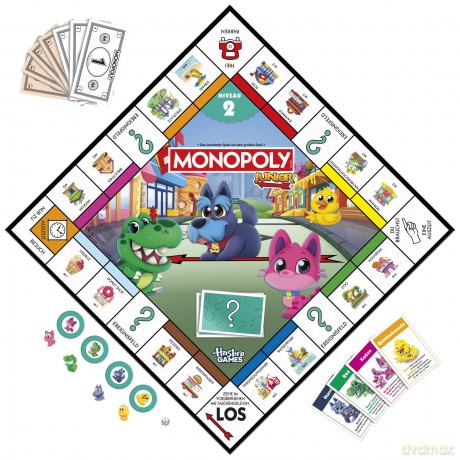 Monopoly Junior Square 2 In 1