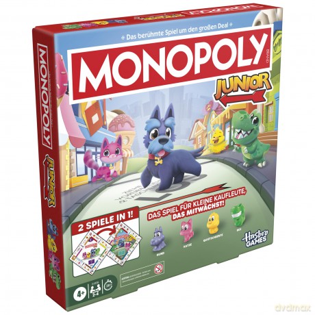 Monopoly Junior Square 2 In 1