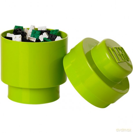LEGO Pojemnik Okrągły 1 Jasnozielony 40301220 [KLOCKI]