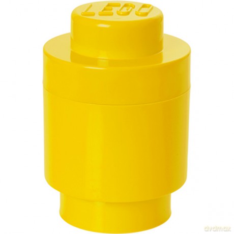 LEGO Pojemnik Okrągły 1 Żółty 40301732 [KLOCKI]