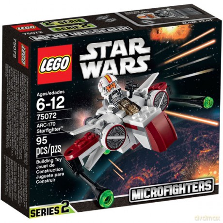 LEGO Gwiezdne Wojny ARC170 Starfighter 75072 (Star Wars) [KLOCKI]