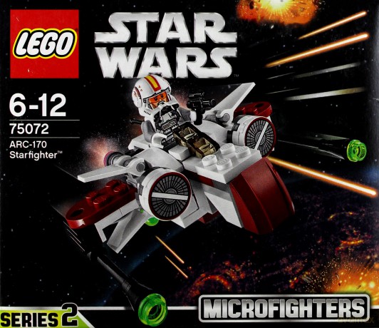 LEGO Gwiezdne Wojny ARC170 Starfighter 75072 (Star Wars) [KLOCKI]