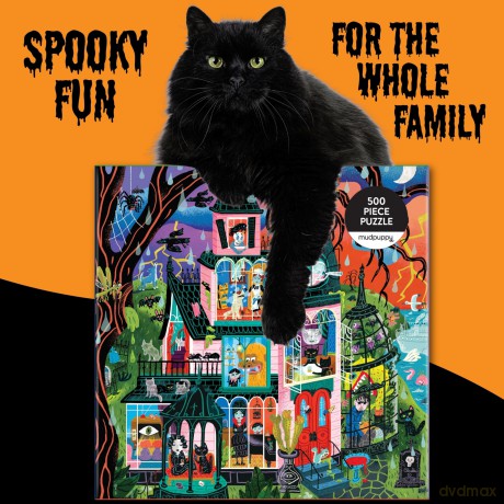 Monster Mansion 500 Piece Family Puzzle [KSIĄŻKA]