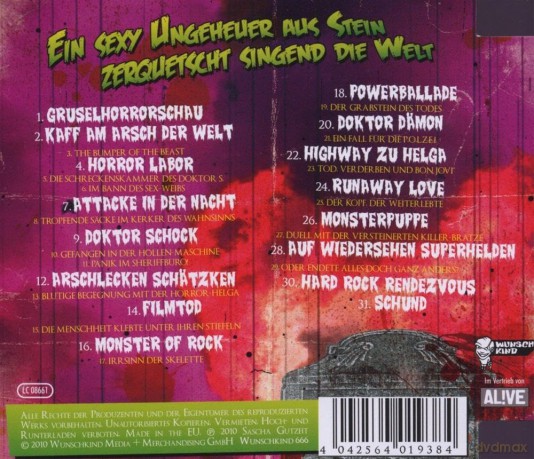 Gutzeit,Sascha: Monster Of Rock [CD]