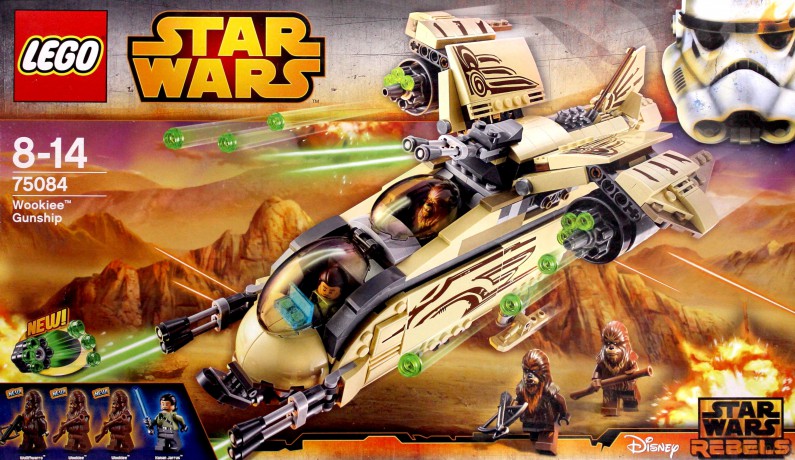 LEGO Gwiezdne Wojny Okręt bojowy Wookiee 75084 (Star Wars) [KLOCKI]