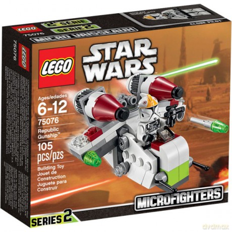 LEGO Gwiezdne Wojny Republic Gunship 75076 (Star Wars) [KLOCKI]