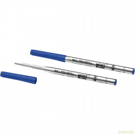 Montblanc: MONTBLANC Kugelschreibermine M blau, 2 S