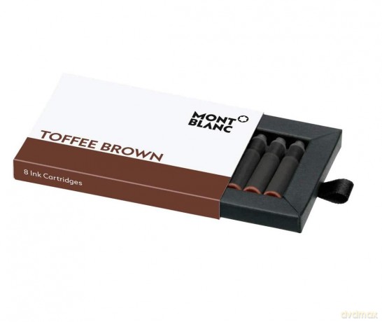 Montblanc: MONTBLANC Toffee Brown Tintenpatronen fź