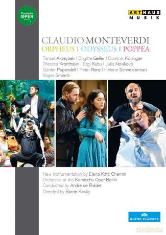 Monteverdi: Orpheus/Odysseus/Poppea [5DVD]