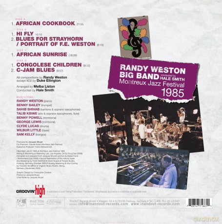 Weston, Randy: Montreux Jazz Festival 1985 [2xWinyl]