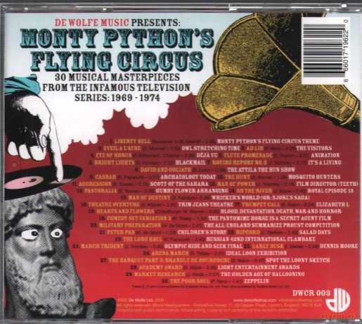 Monty Python's Flying Circus-30 Musical Masterpieces 69-74: Monty Python'S Flying Circus-30 Musical Masterpieces 69-74 [CD]
