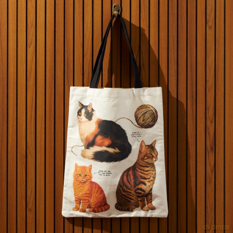 Moody Cats Canvas Tote [KSIĄŻKA]
