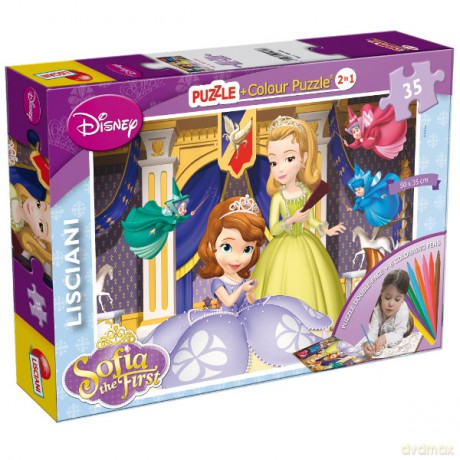 LISCIANIGIOCHI dwustronne Zosia 35 El. [PUZZLE]