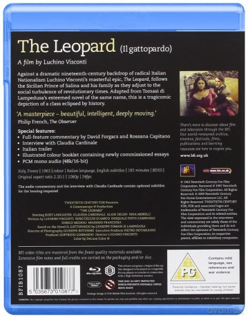 The Leopard (Lampart) [Blu-Ray]