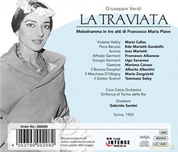 Maria Callas: Verdi: La Traviata [2CD]