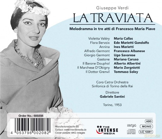 Maria Callas: Verdi: La Traviata [2CD]