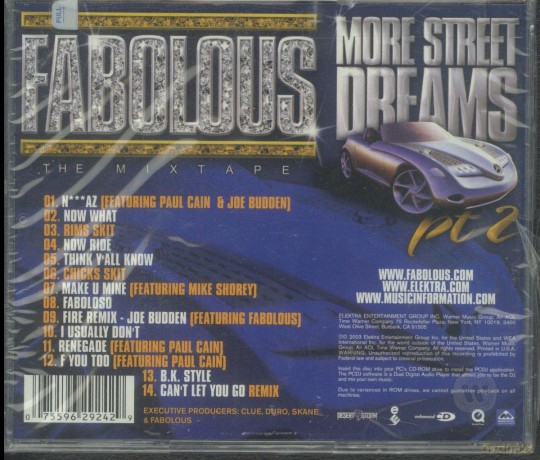 Fabolous: More Street Dreams 2: The Mixtape [CD]