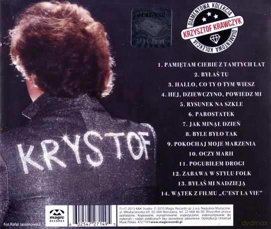 Krzysztof Krawczyk: Diamentowa Kolekcja Krzysztofa Krawczyka - Pamiętam Ciebie Z Tamtych Lat [CD]