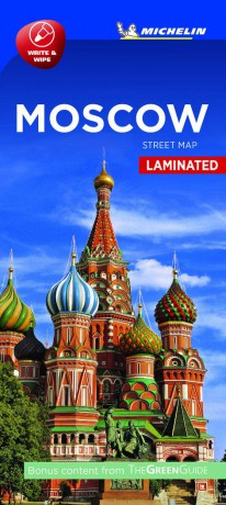 MOSCOW Michelin City Map 9222 [KSIĄŻKA]