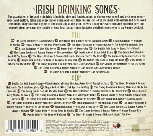 Irish Drinking Songs [2CD]