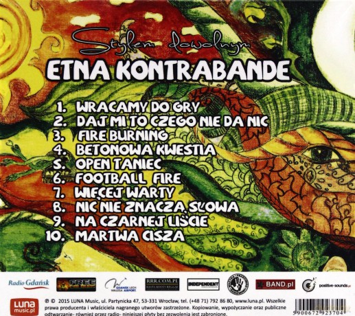 Etna Kontrabande: Stylem dowolnym [CD]
