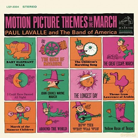 Lavalle,Paul: Motion Picture Themes On The March [CD]