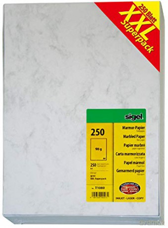 Motivbogen Marmor-grau A4 90g