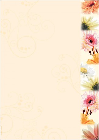 Motiv-Papier Flowerstyle,A4,90