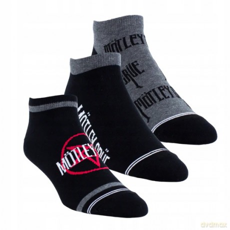 Motley Crue Assorted Liners 3 Pack (One Size)