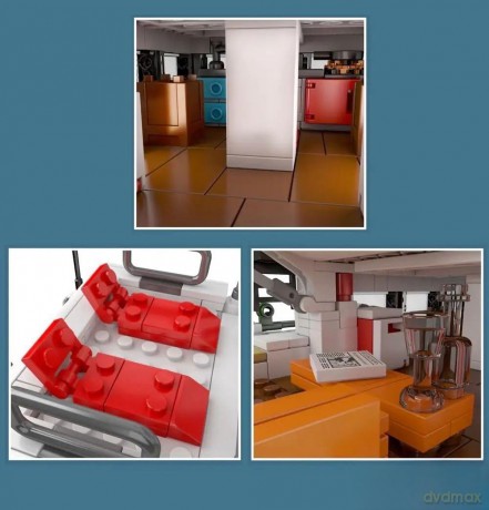 Mould King Katamaran 890 Teile
