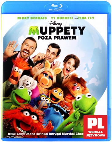 Muppety: Poza prawem [Blu-Ray]