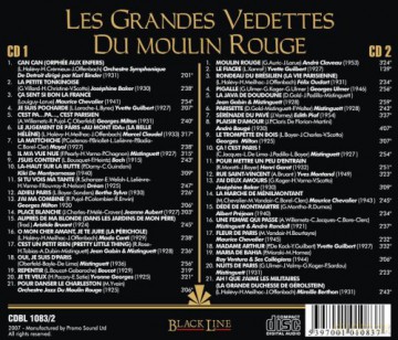 Grandes Vedettes Du Moulin Rou: Moulin Rouge [2CD]