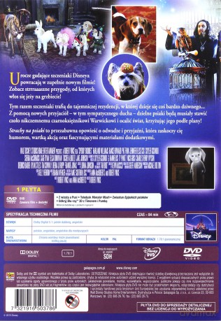 Strachy na psiaki (Disney) [DVD]