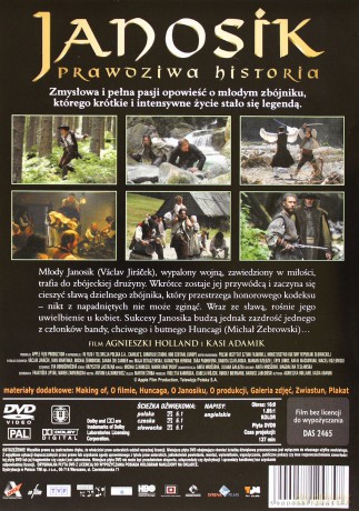 Janosik. Prawdziwa historia [DVD]