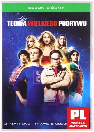 Teoria wielkiego podrywu sezon 7 [3DVD]