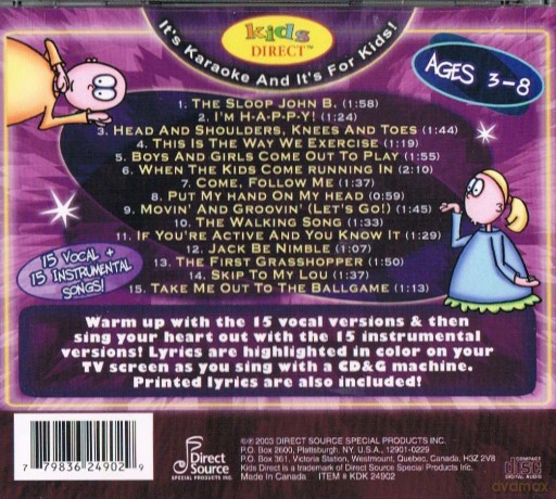Karaoke: Movin' Groovin' Karaoke [CD]