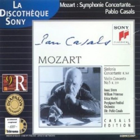 Casals: Mozart [CD]
