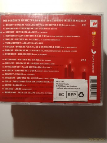 Candlelight Classics: Mozart - Boccherini - Debussy [2CD]