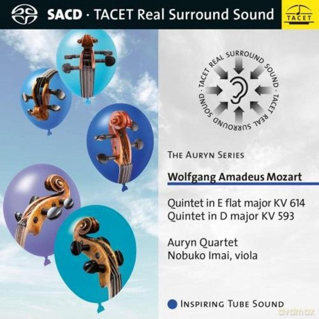 Auryn Quartet - Nobuko Imai, Viola: Mozart - Quintet In E Flat Major Kv 614 [CD]