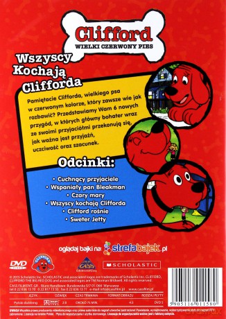 Clifford - Wszyscy kochają Clifforda [DVD] 