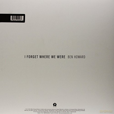 Ben Howard: I Forget Where We Were [2xWinyl]