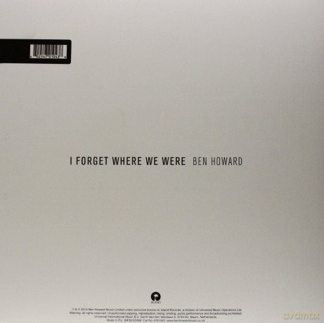 Ben Howard: I Forget Where We Were [2xWinyl]