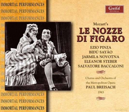 Breisach/Pinza/Sayao/Novotna/+: Mozart Le Nozze Di Figaro Kpl. [3CD]
