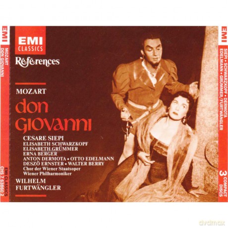 Siepi Cesare Berger Erna Schwarzkopf Erna: Mozart: Don Giovanni [3CD]