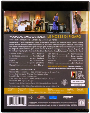 Mozart: Le Nozze Di Figaro [Blu-Ray 4K]