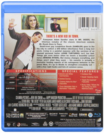 Mr Deeds [Blu-Ray]