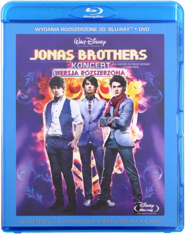 Jonas Brothers: Koncert 3D [Blu-Ray]+[DVD]