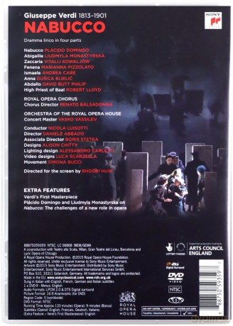 Plácido Domingo: Verdi: Nabucco [DVD]